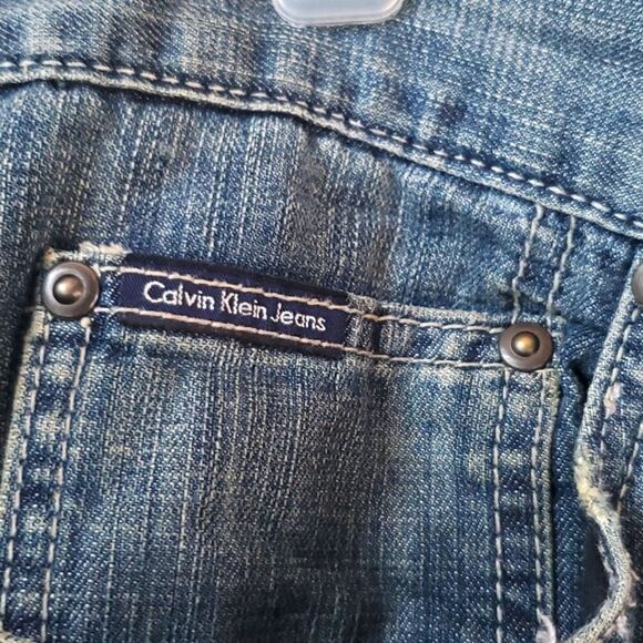 CALVIN KLEIN JEANS, Mens Straight leg, Size 31, Worn 1x! - Picture 3 of 8